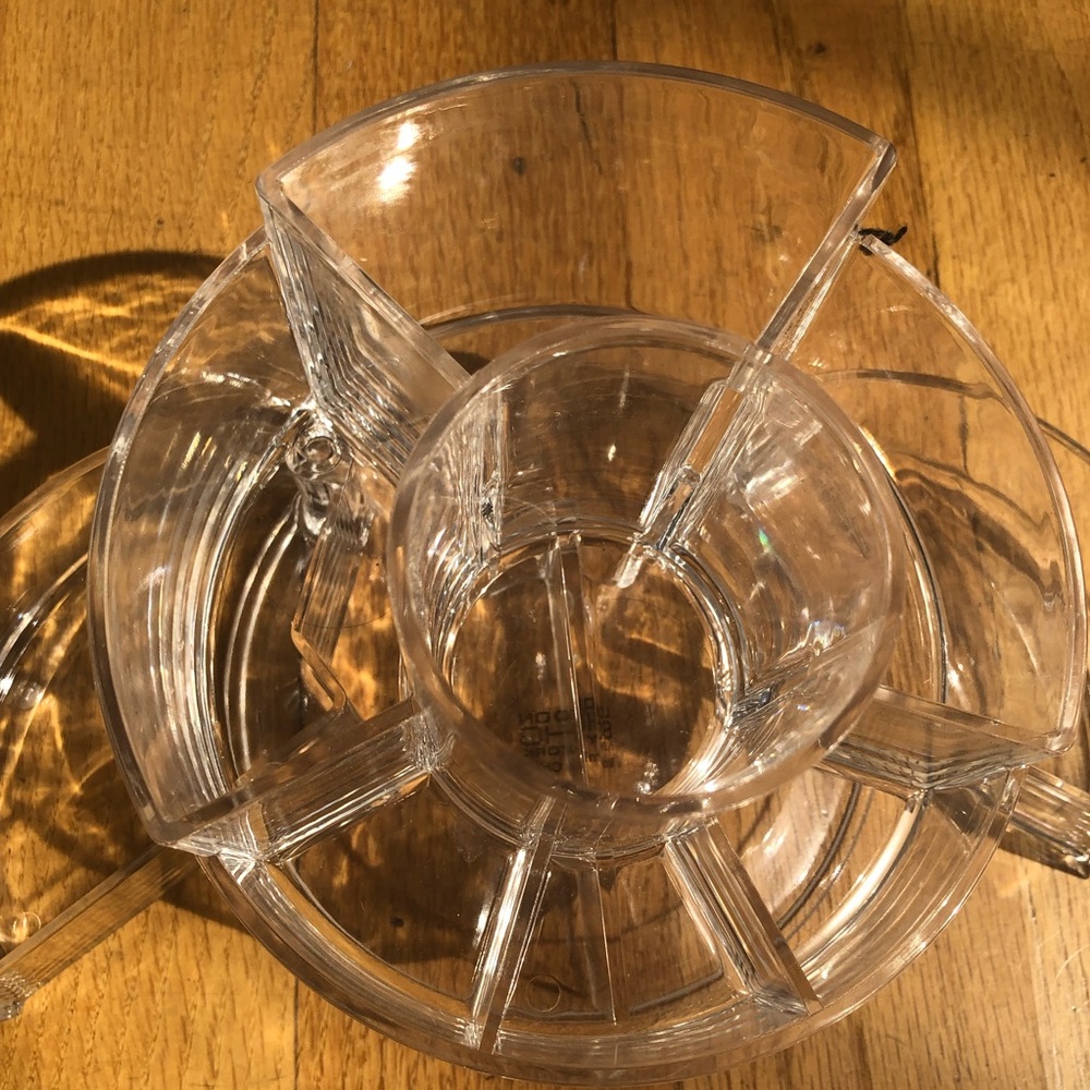 clear makeup caddy - Picture 4 of 4